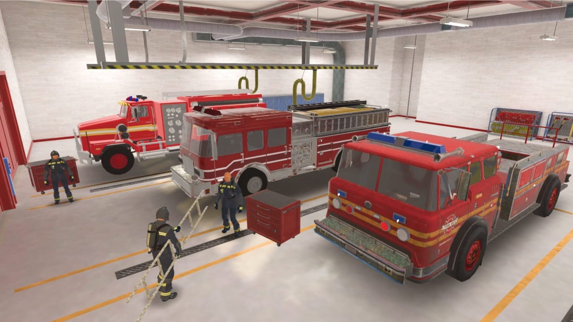 Firefighter: Car Fire Truck Sim Driving 2022 Simulator - Screenshot
