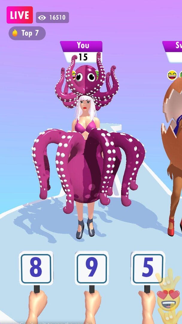 Catwalk Battle - Screenshot