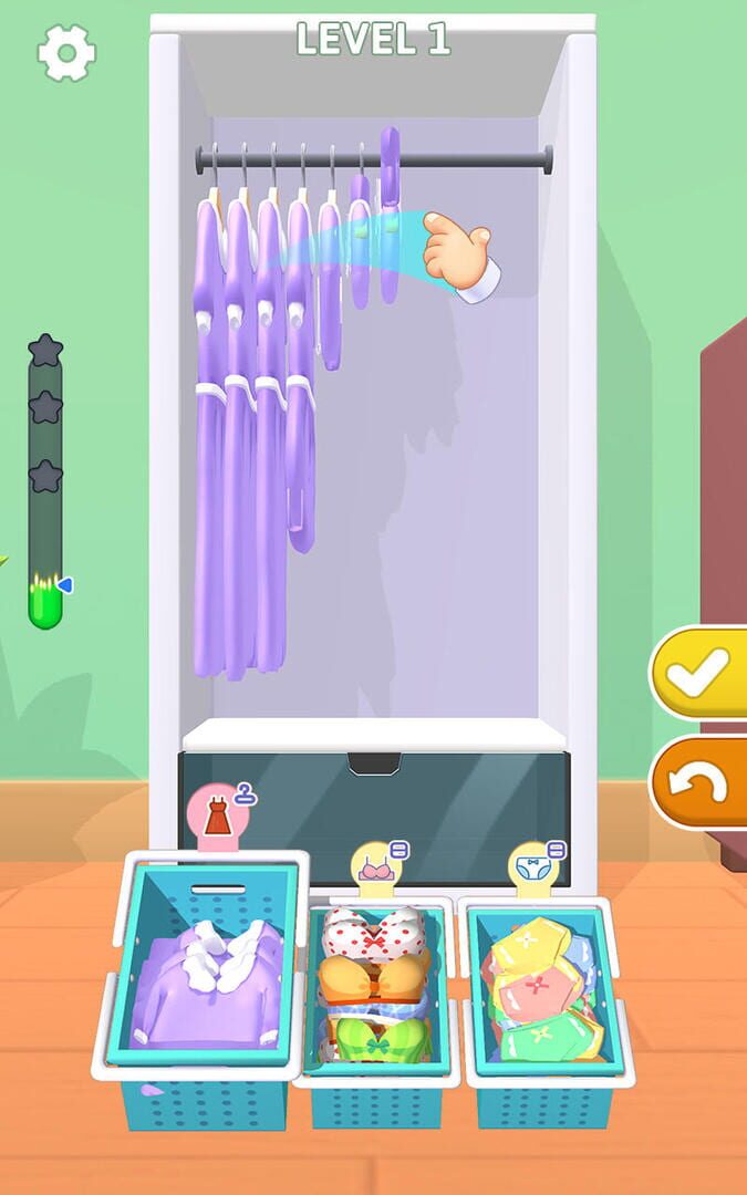 Closet Organizer - Screenshot