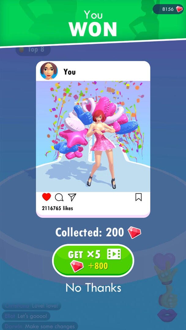Catwalk Battle - Screenshot