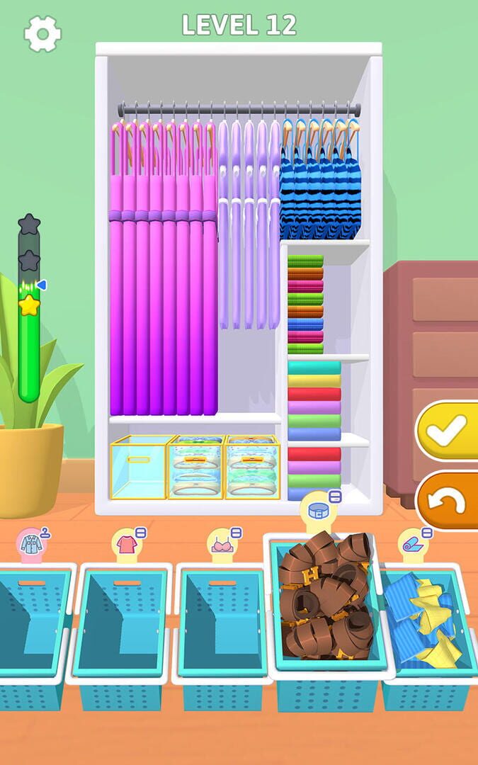 Closet Organizer - Screenshot