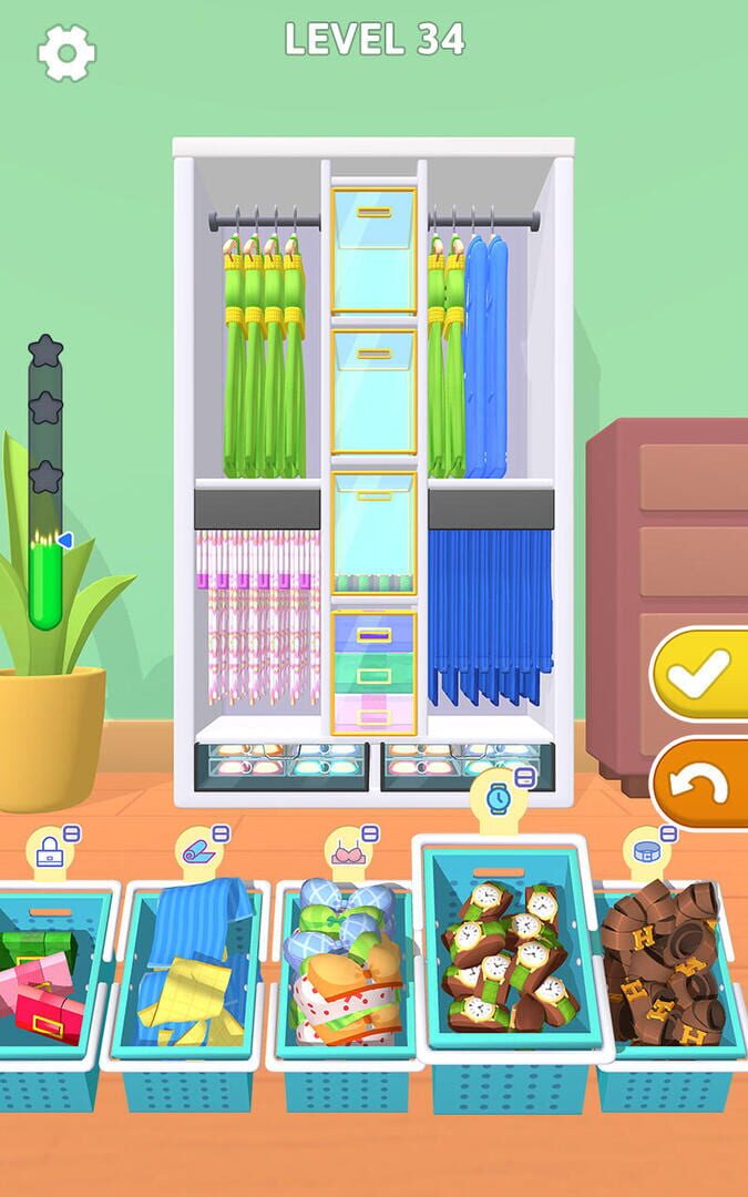 Closet Organizer - Screenshot