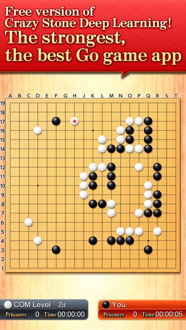 Crazy Stone Deep Learning - Screenshot