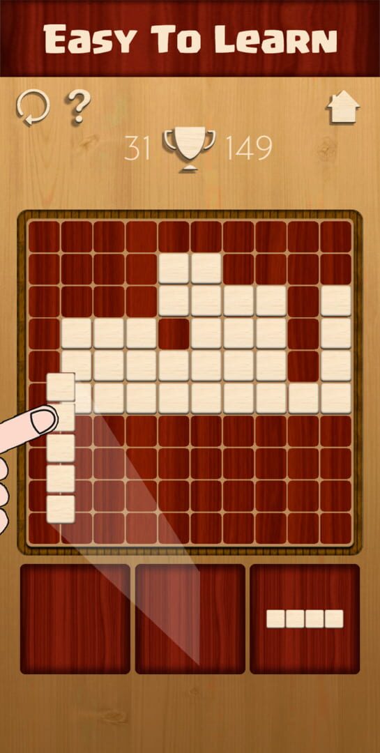 Wood Puzzle - Screenshot