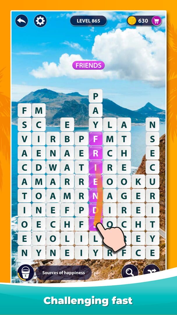 Word Surf - Screenshot