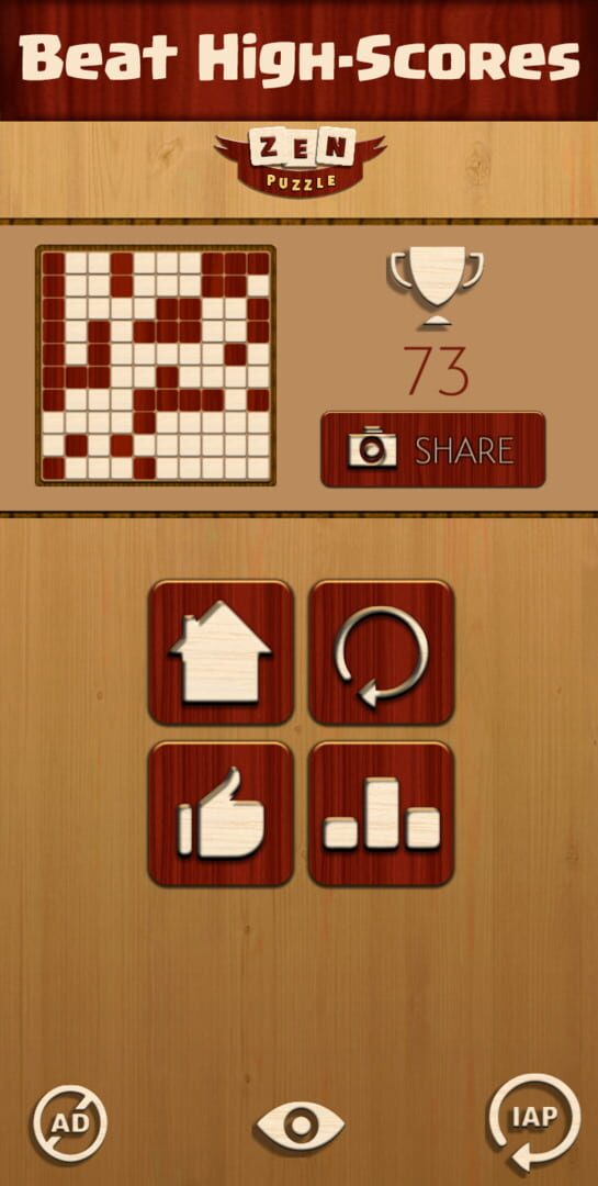Wood Puzzle - Screenshot