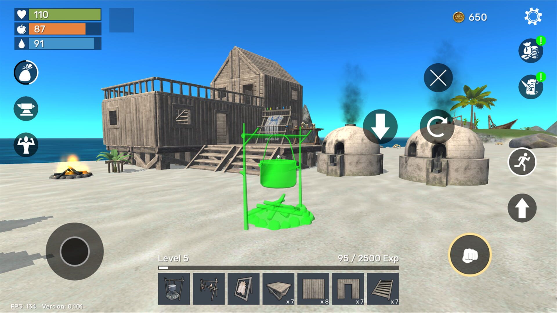 Uncharted Island - Screenshot