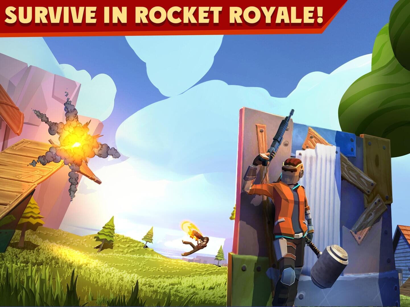 Rocket Royale - Screenshot