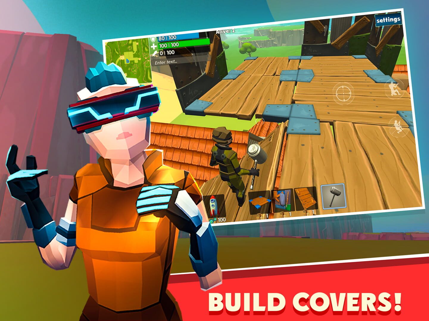 Rocket Royale - Screenshot