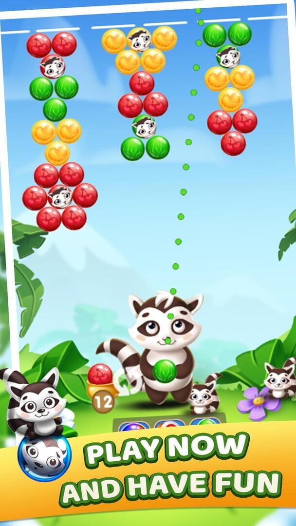 Raccoon Bubbles - Screenshot