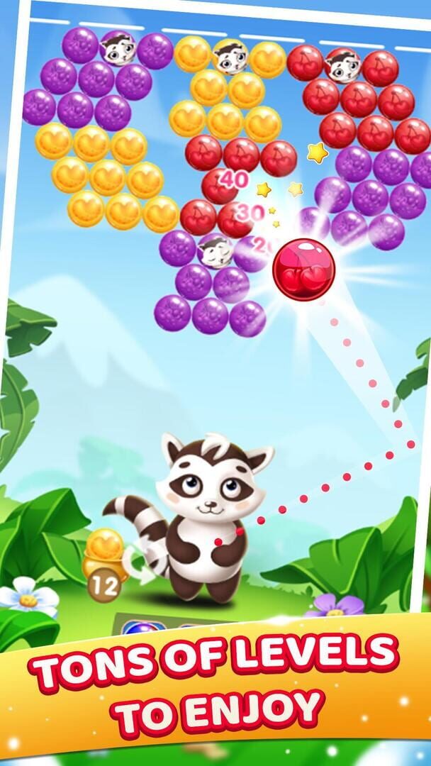 Raccoon Bubbles - Screenshot