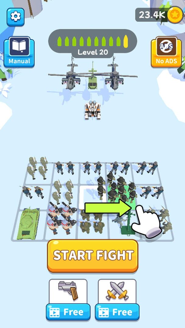 Merge Military - Screenshot