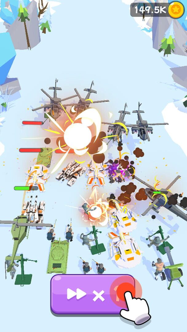 Merge Military - Screenshot