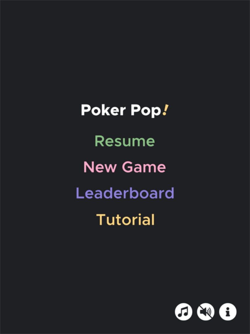 Poker Pop! - Screenshot