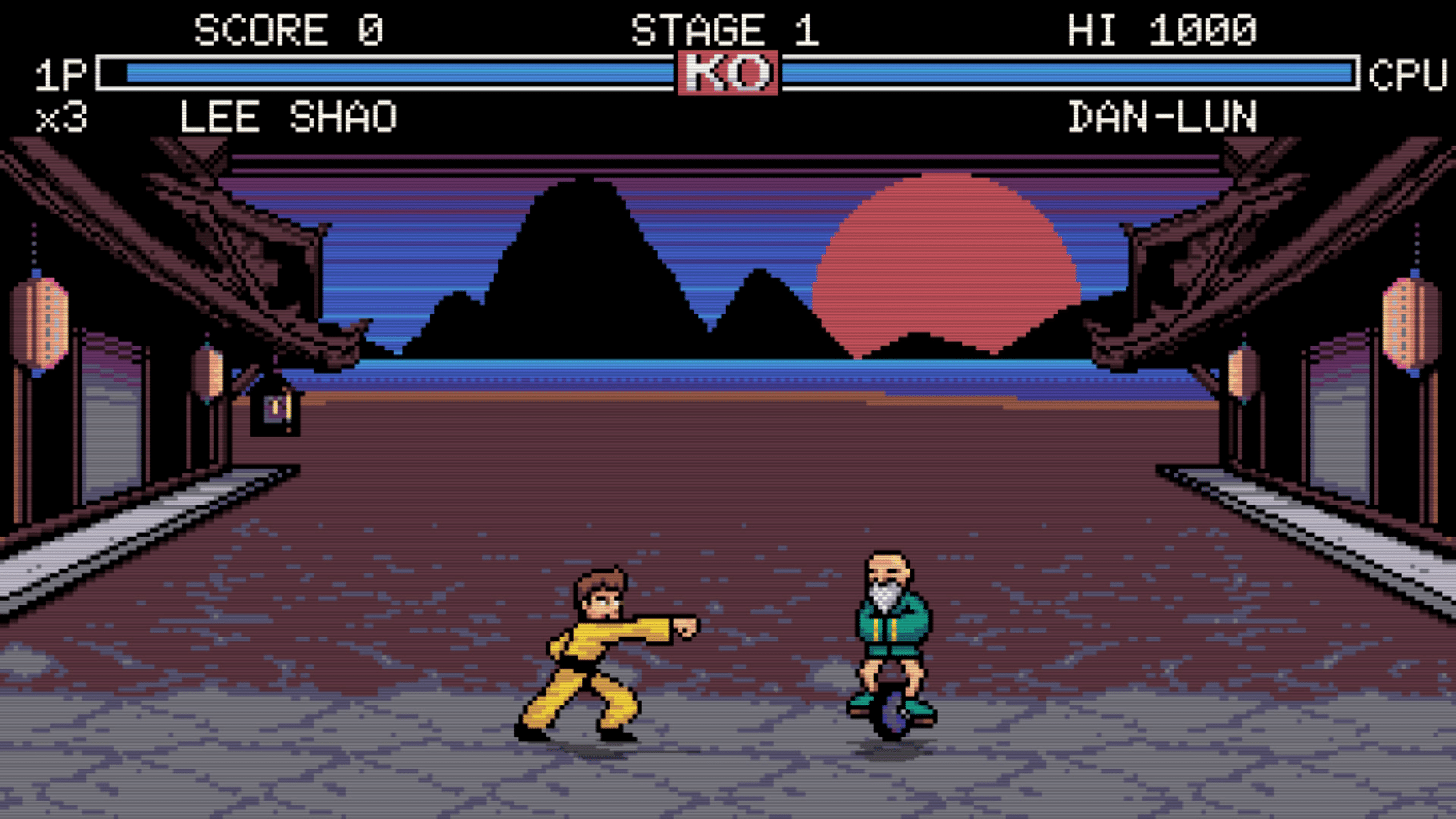 Kung Fu Er San screenshot