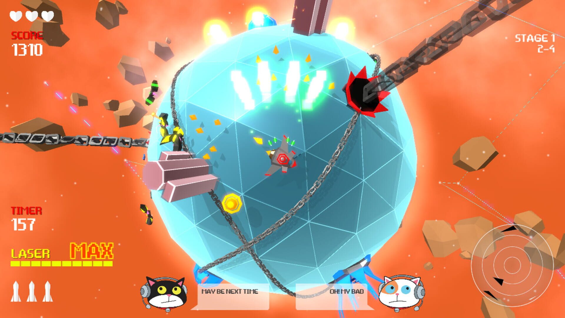 Neko Cosmo Police - Screenshot