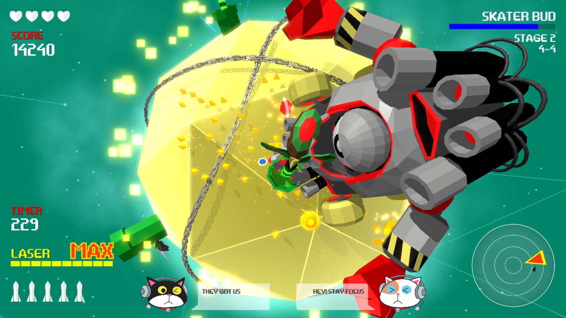 Neko Cosmo Police - Screenshot