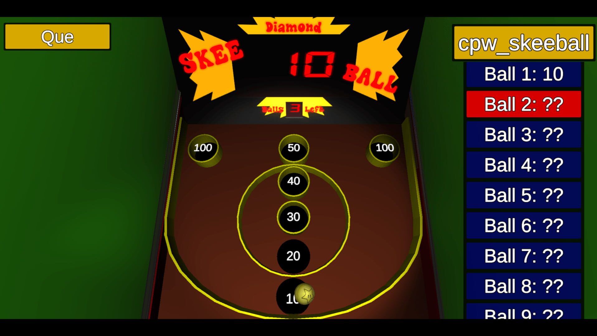 Diamond Skee-Ball