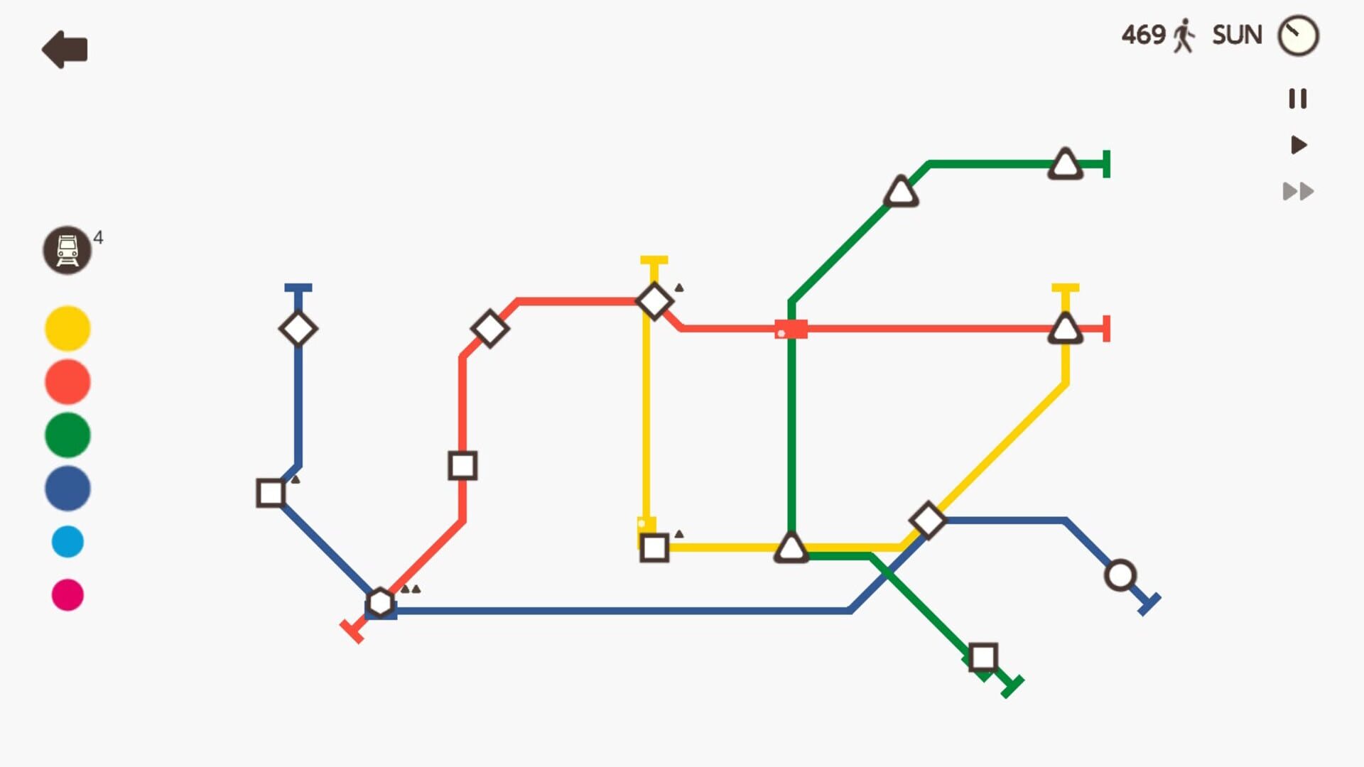Mini Subway: Logic on the Metro Line - Screenshot