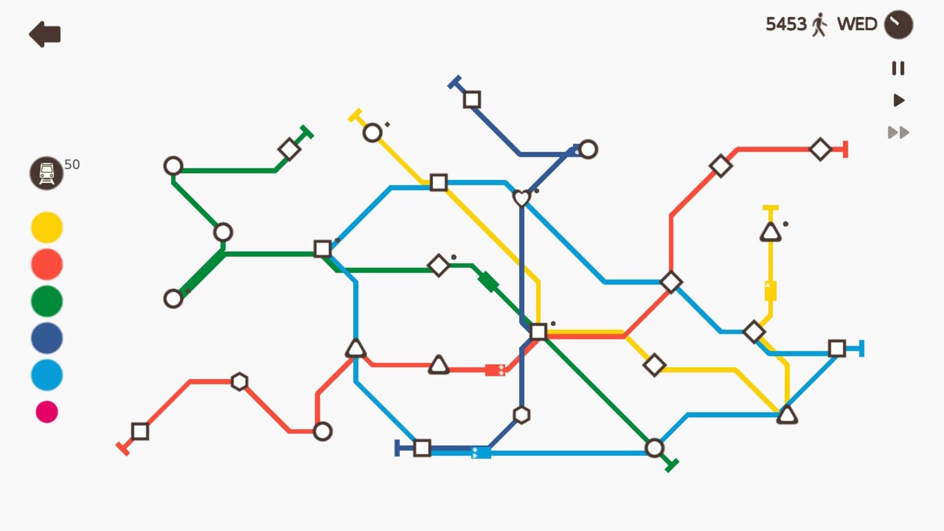 Mini Subway: Logic on the Metro Line - Screenshot