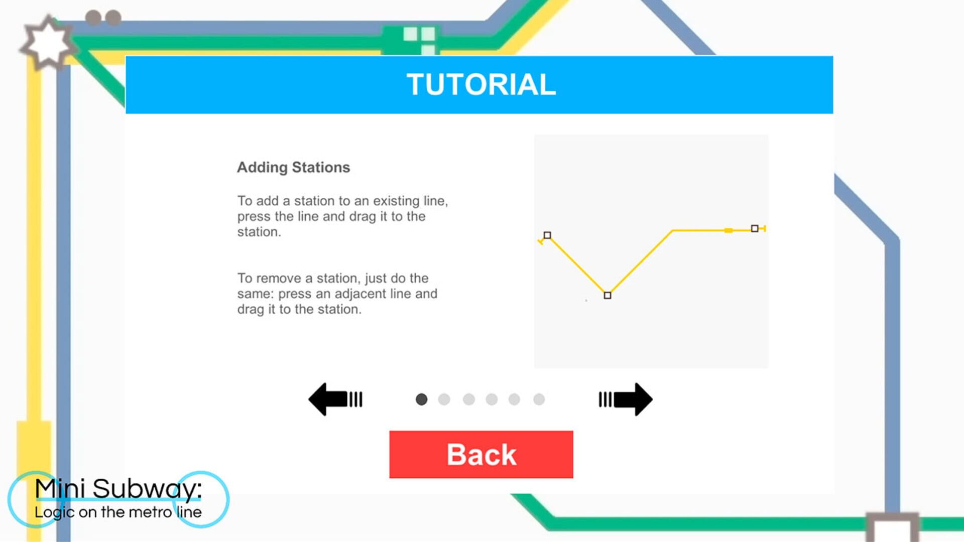 Mini Subway: Logic on the Metro Line - Screenshot