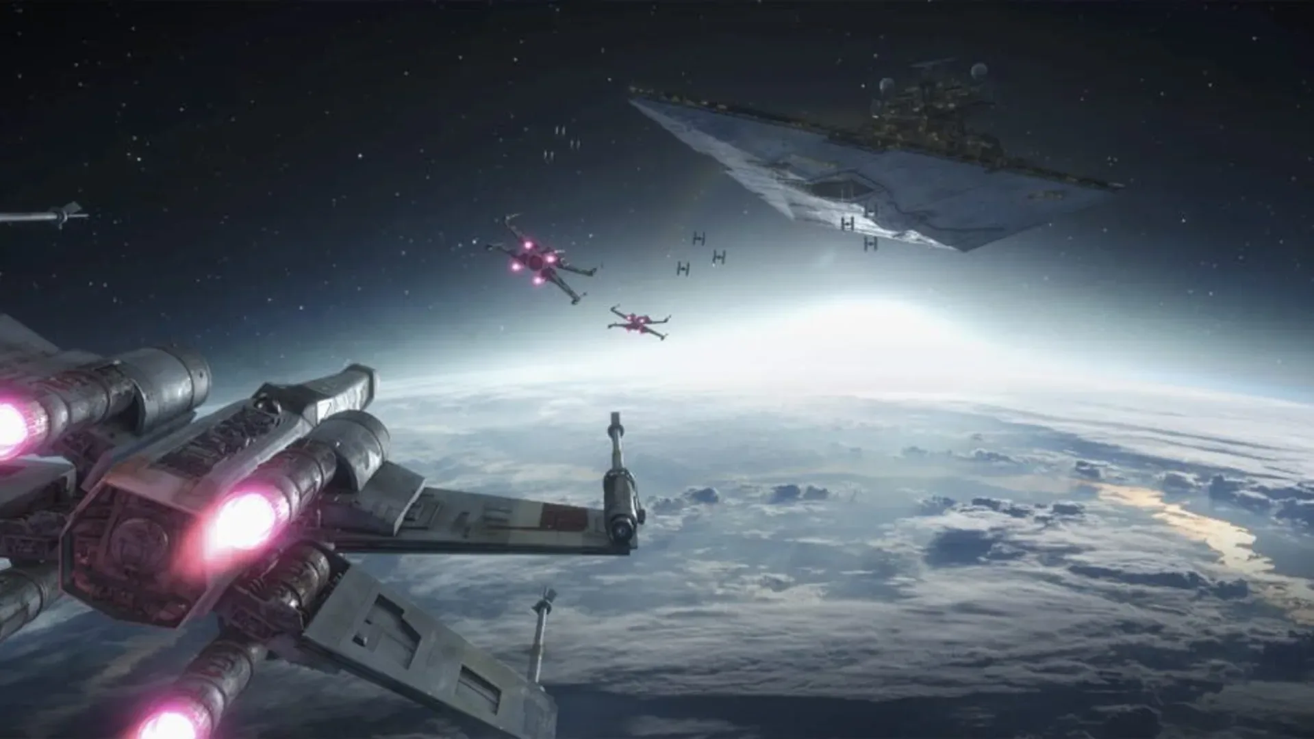 Captura de pantalla - Star Wars Battlefront: Rogue One - X-Wing VR Mission