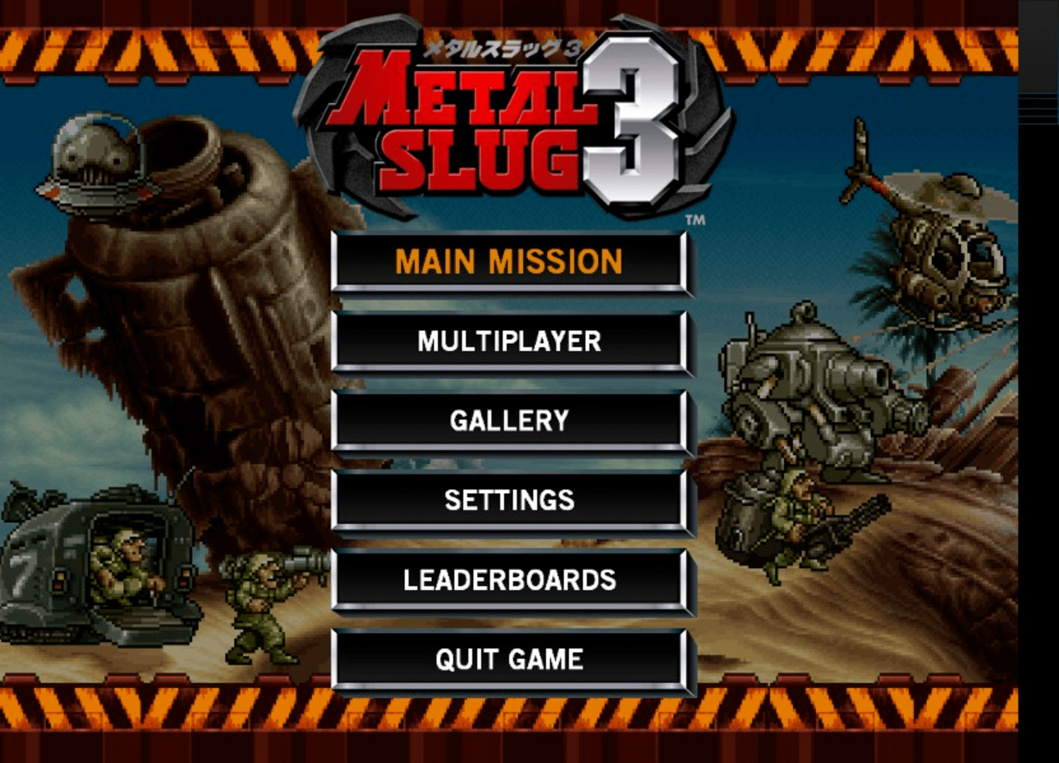 Metal Slug 3 screenshot
