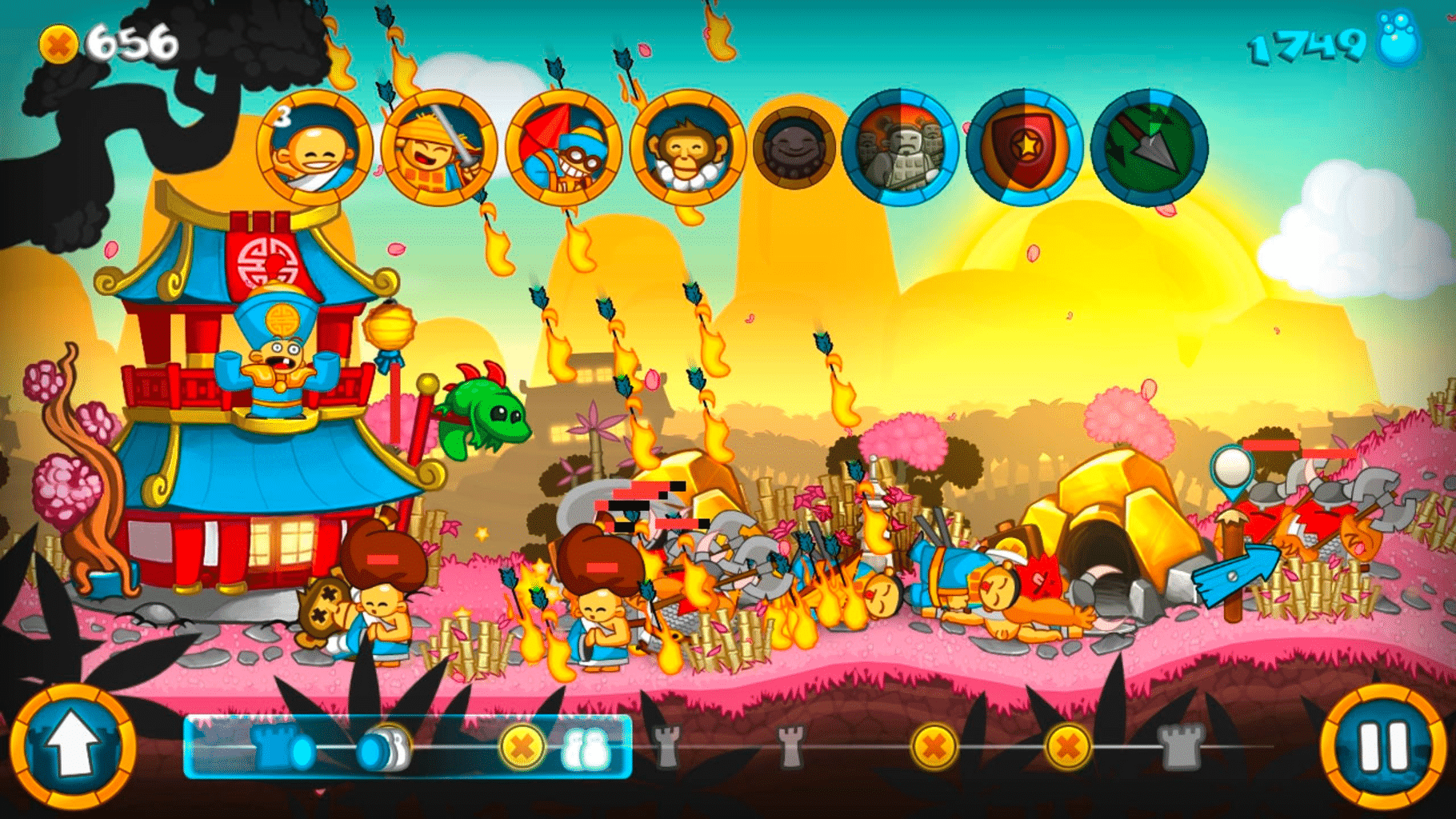 Swords & Soldiers screenshot