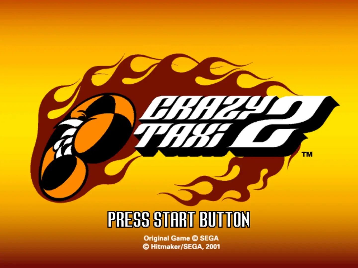 Captura de pantalla - Crazy Taxi 2