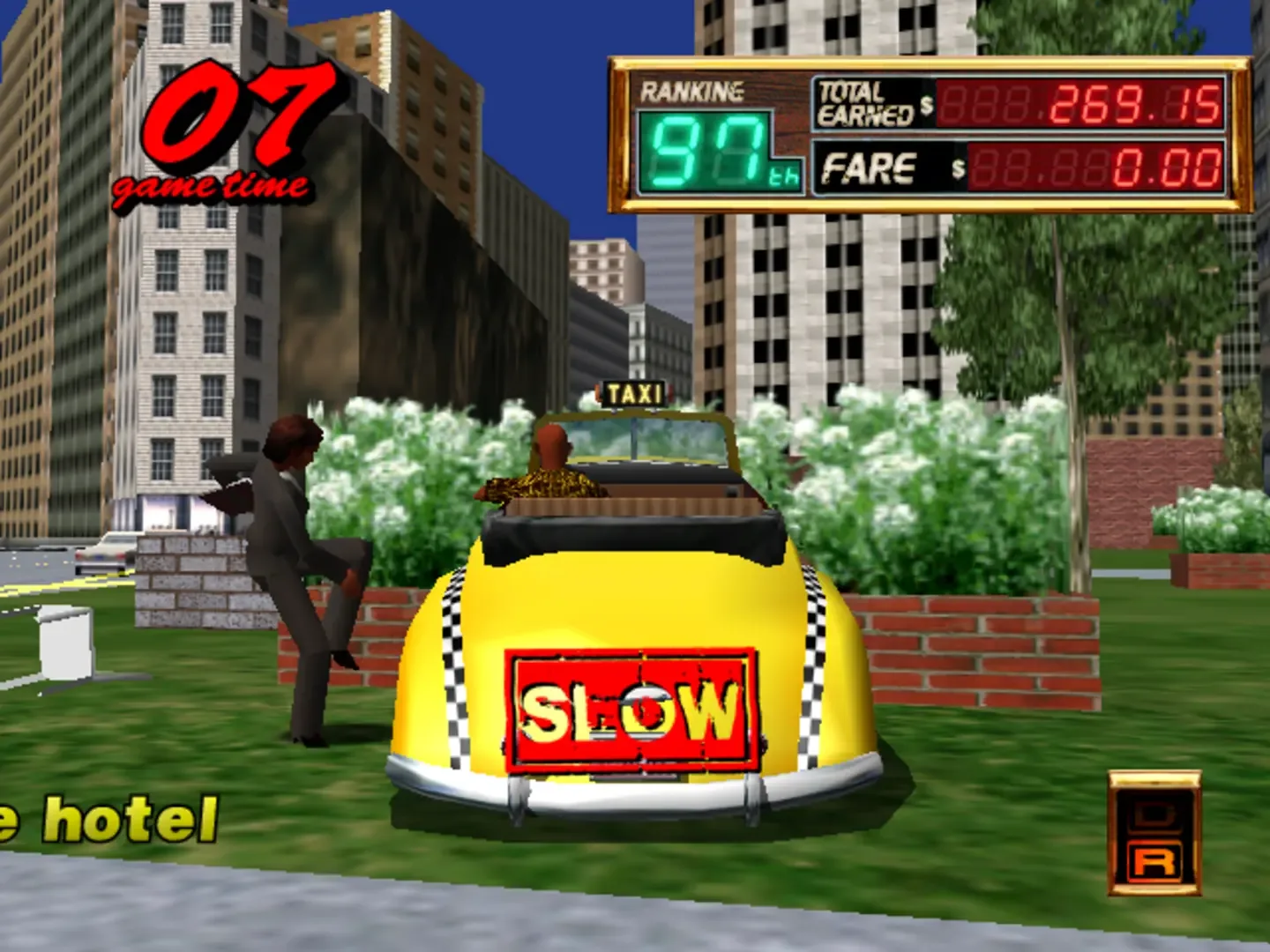 Captura de pantalla - Crazy Taxi 2