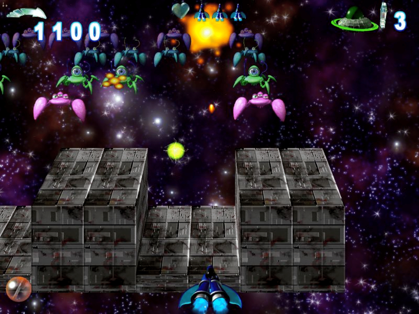 3D Alien Invasion screenshot