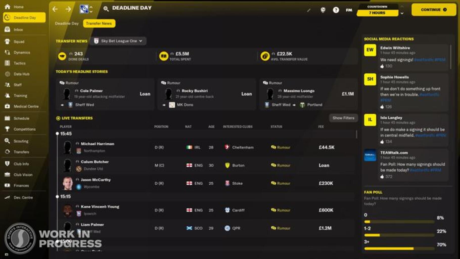 Captura de pantalla - Football Manager 2022: Xbox Edition