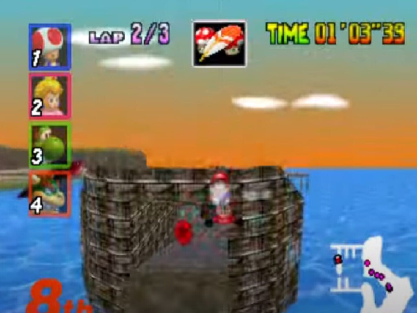 Captura de pantalla - Mario Kart 64 Randomizer