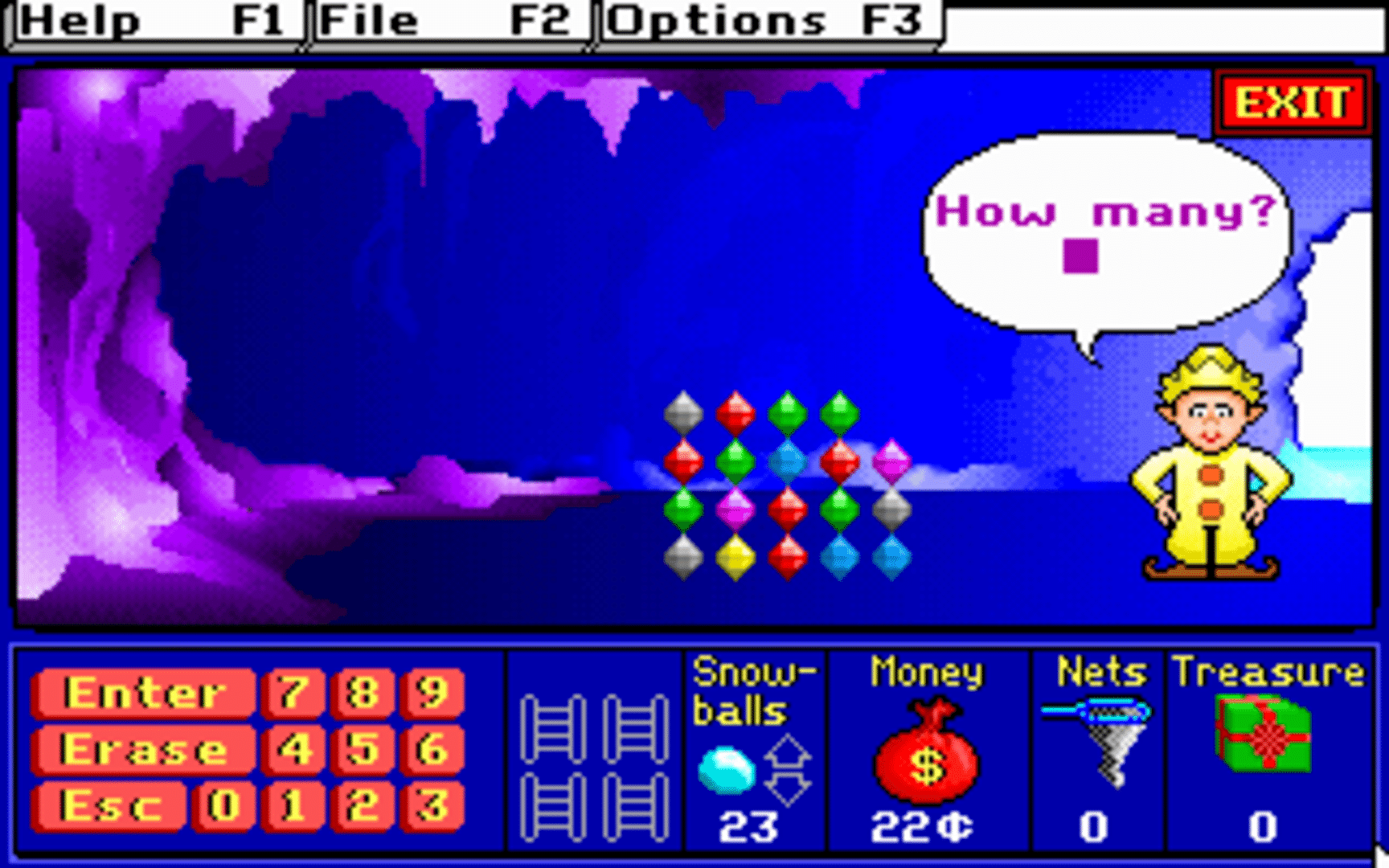 Treasure MathStorm! screenshot