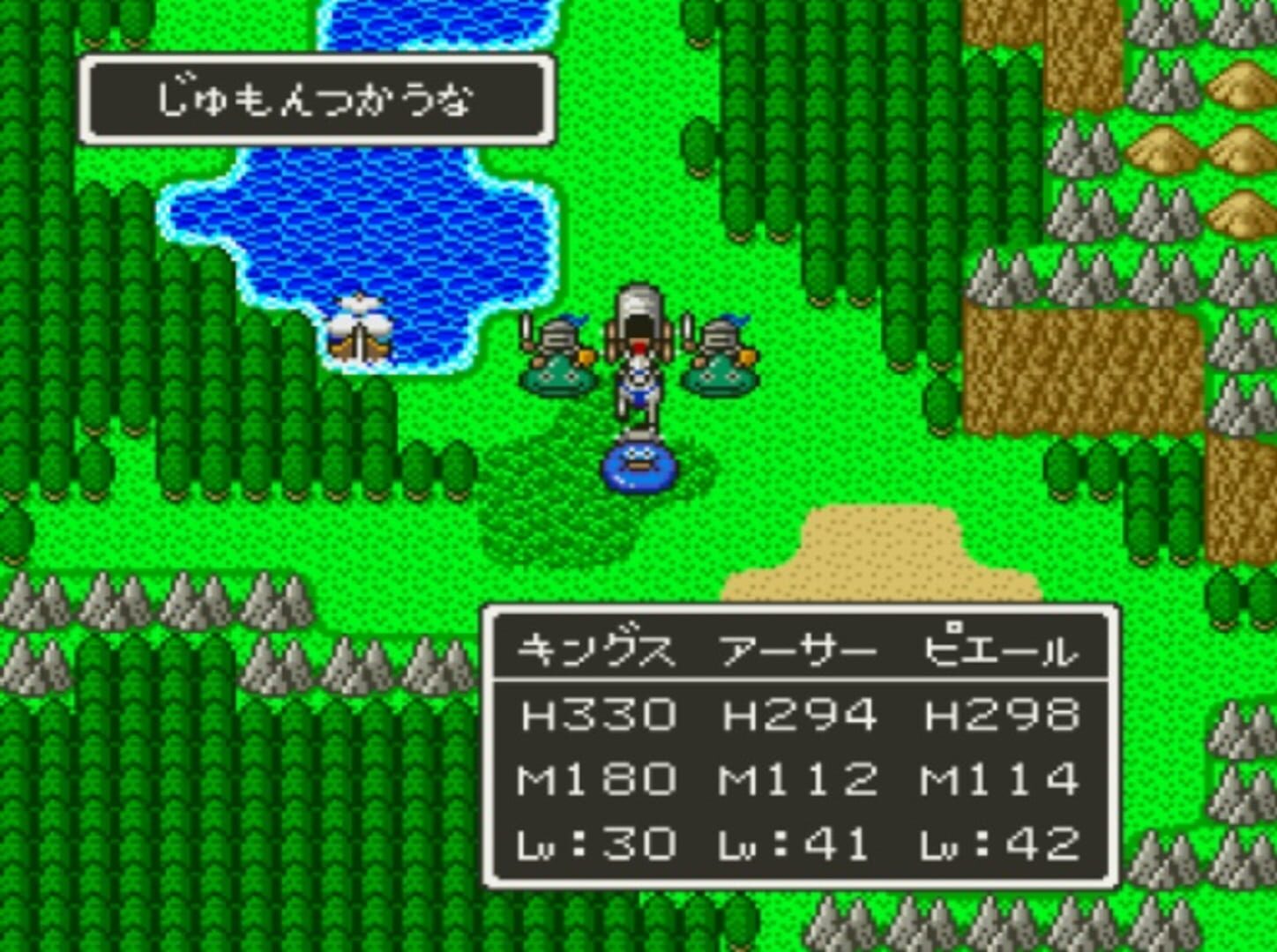 Captura de pantalla - Dragon Quest V: Tenkuu no Hanayome