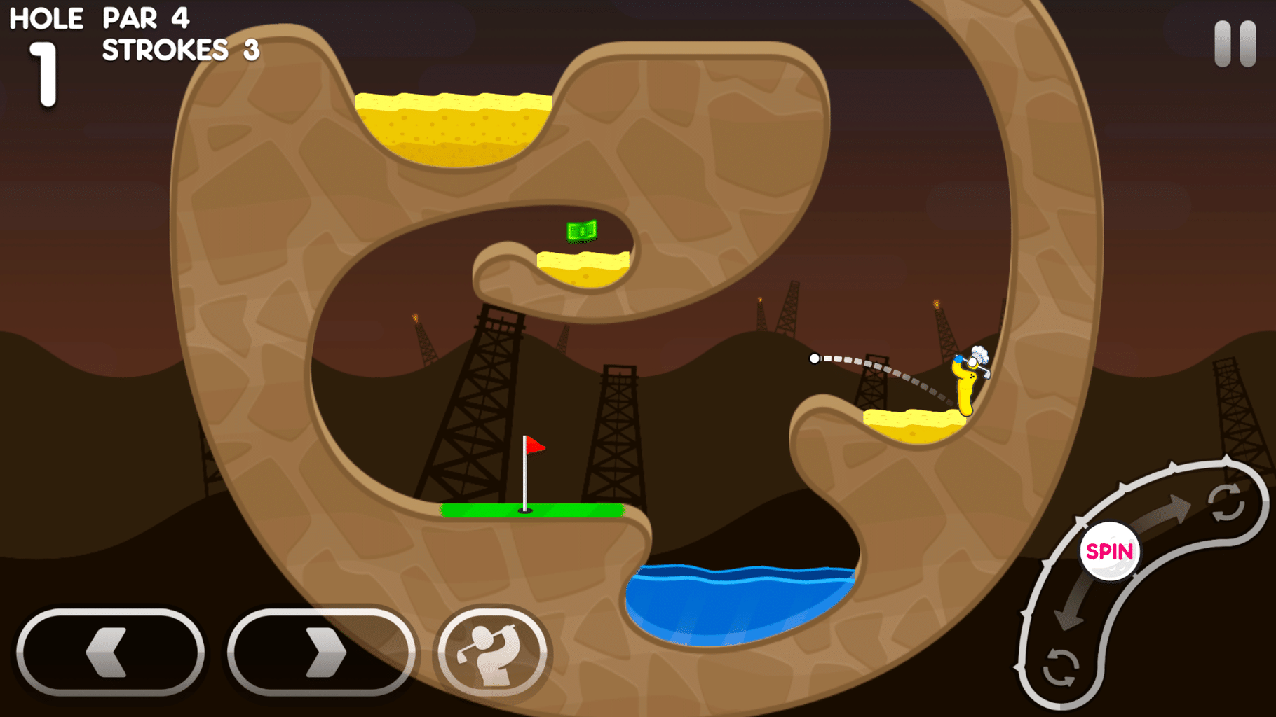 Super Stickman Golf 3 screenshot