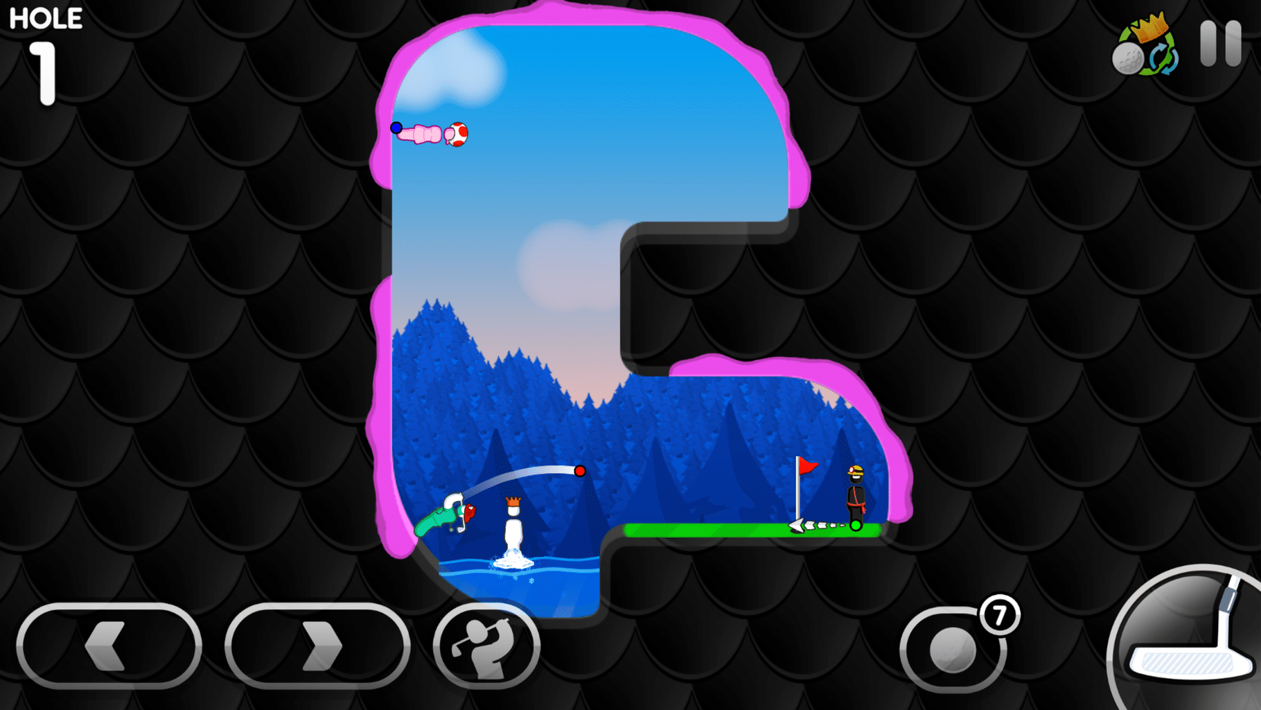 Super Stickman Golf 3 screenshot