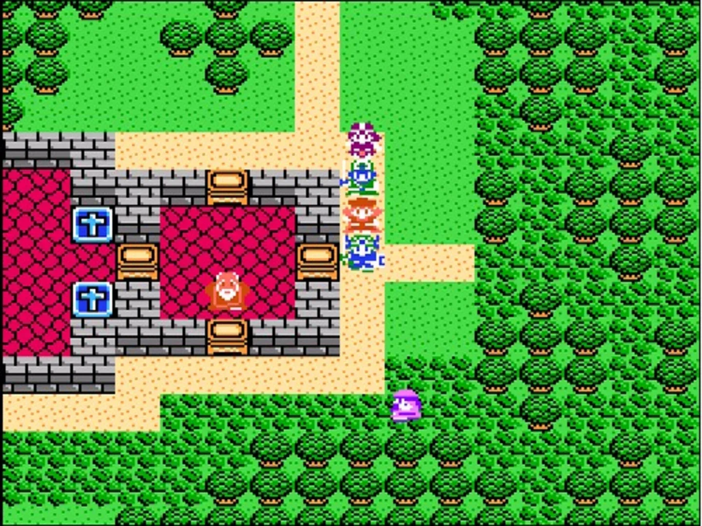 Captura de pantalla - Dragon Warrior IV
