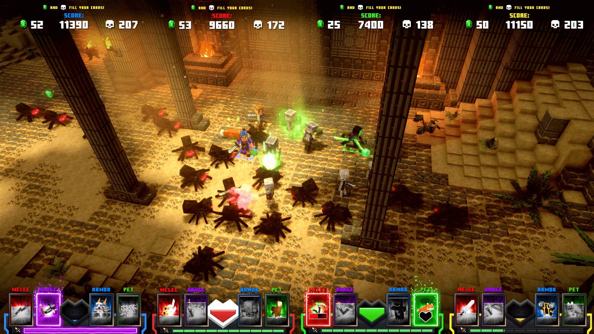 Minecraft Dungeons Arcade screenshot