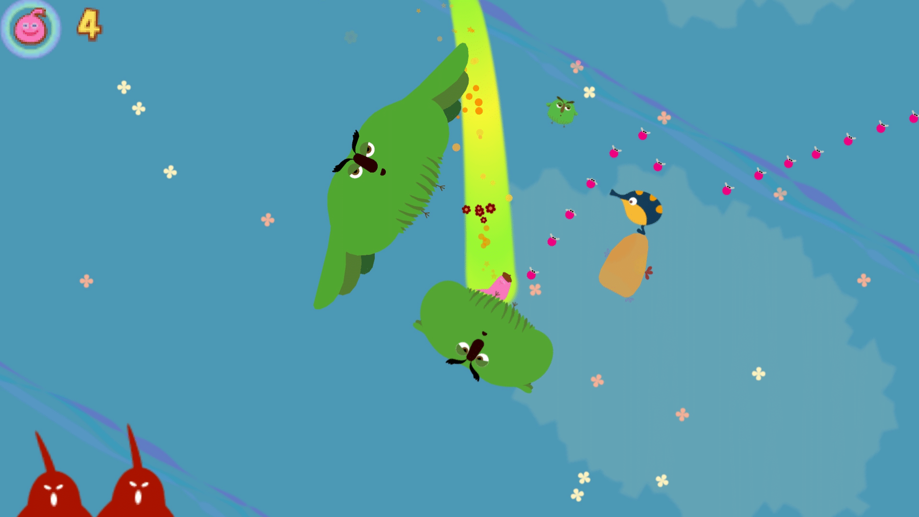 LocoRoco Midnight Carnival screenshot