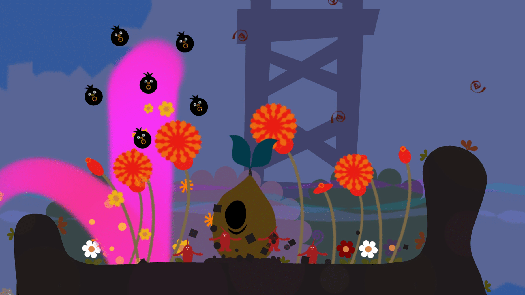 LocoRoco Midnight Carnival screenshot