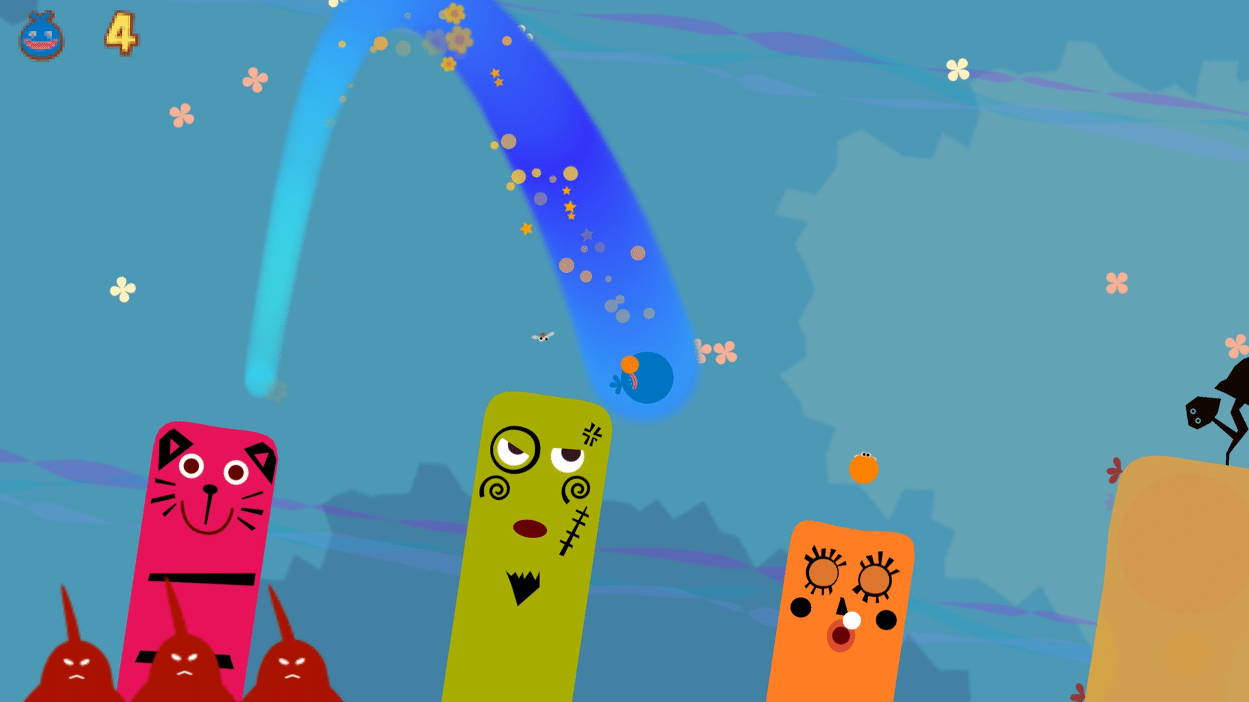 LocoRoco Midnight Carnival screenshot