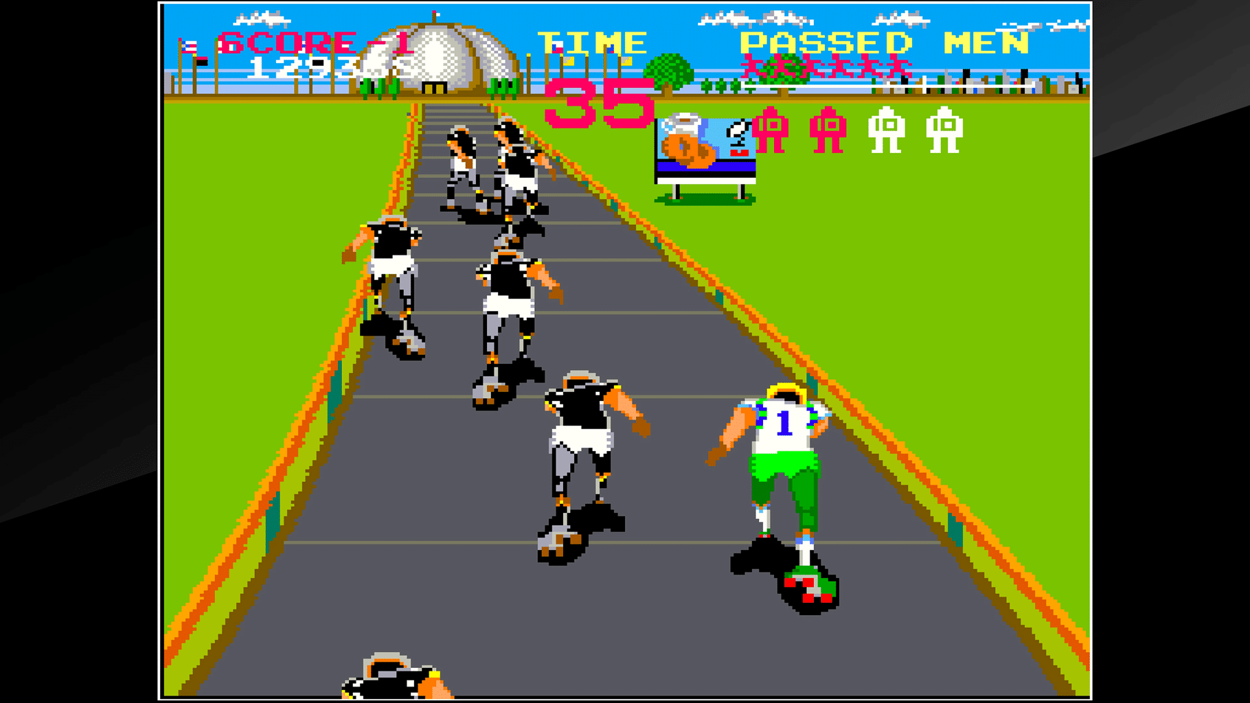 Arcade Archives: Roller Jammer screenshot