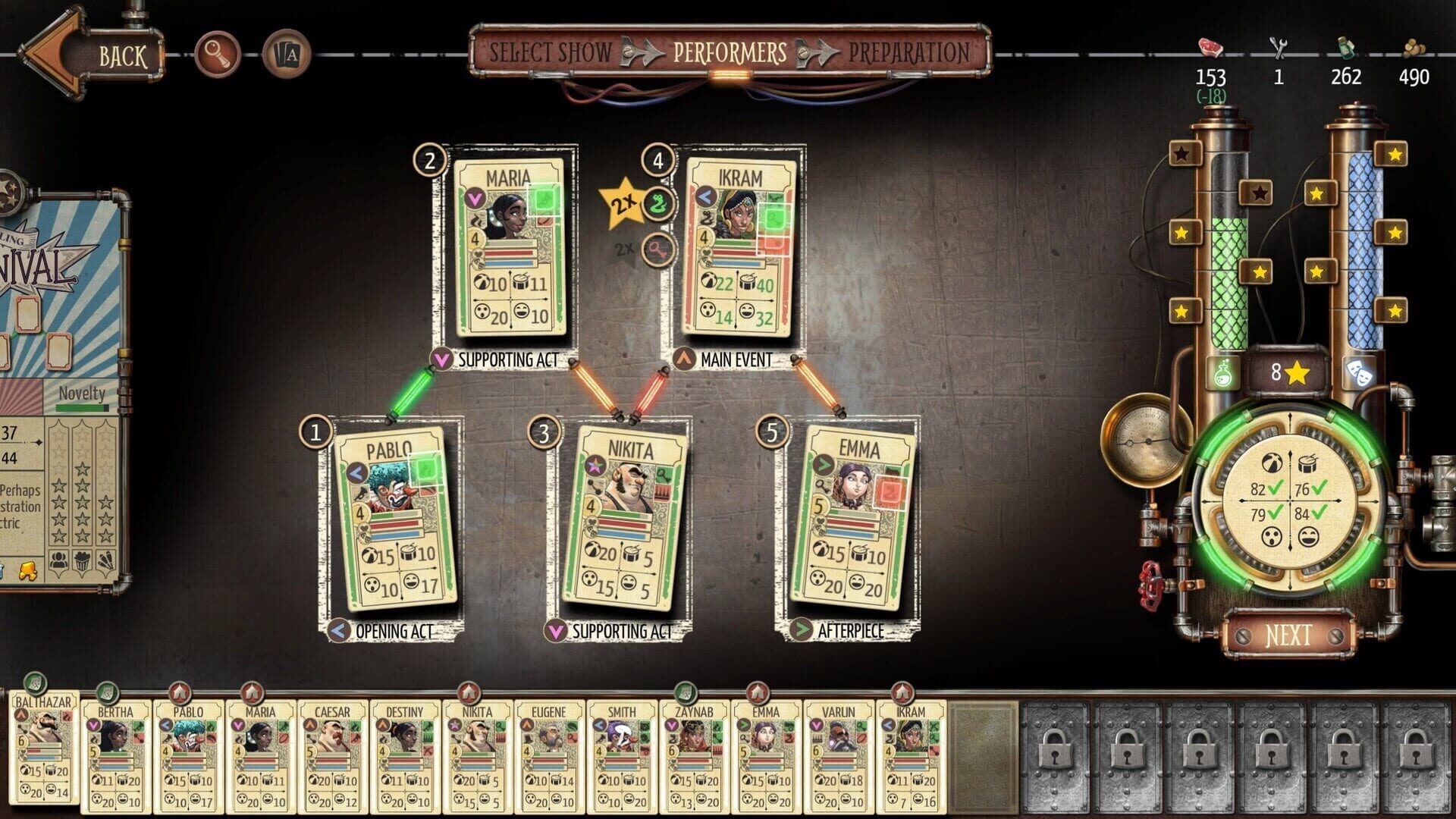 Circus Electrique: Deluxe Edition - Screenshot