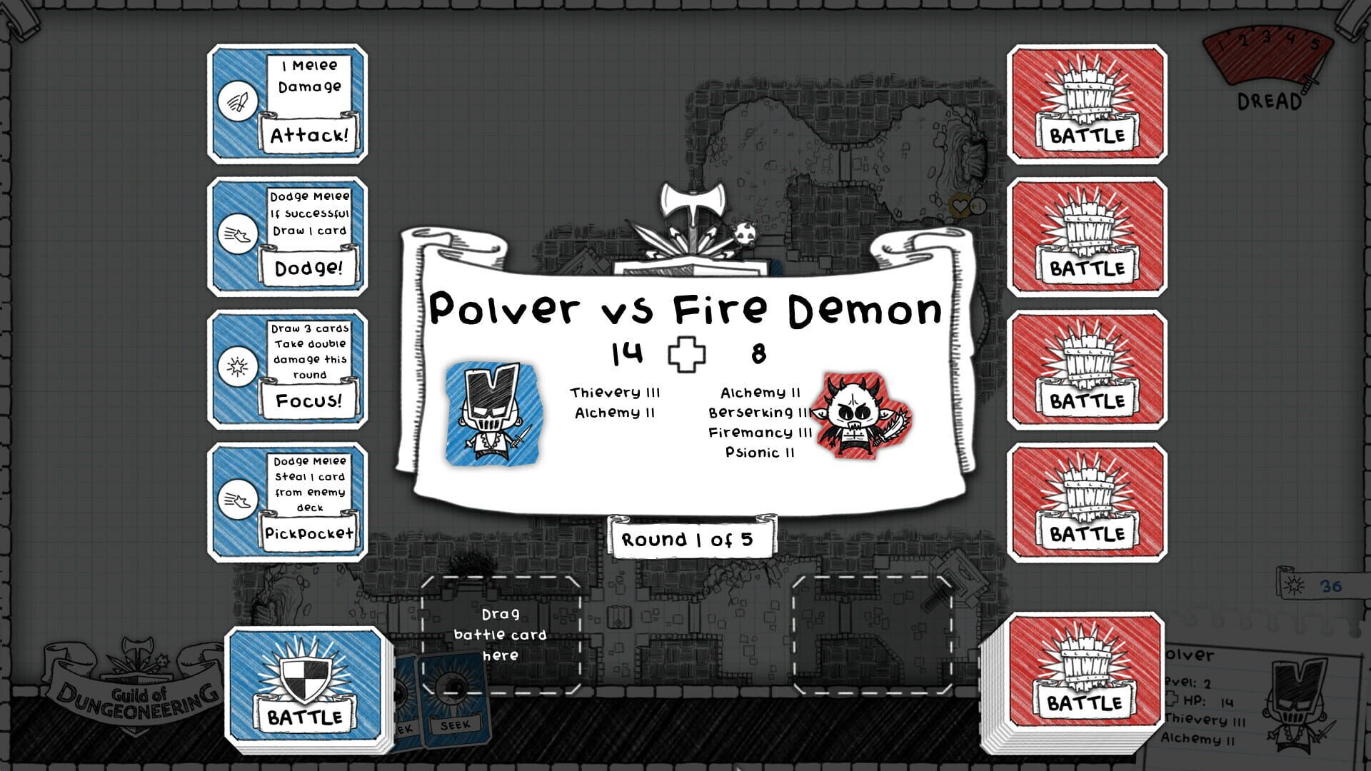 Guild of Dungeoneering: Deluxe Edition - Screenshot