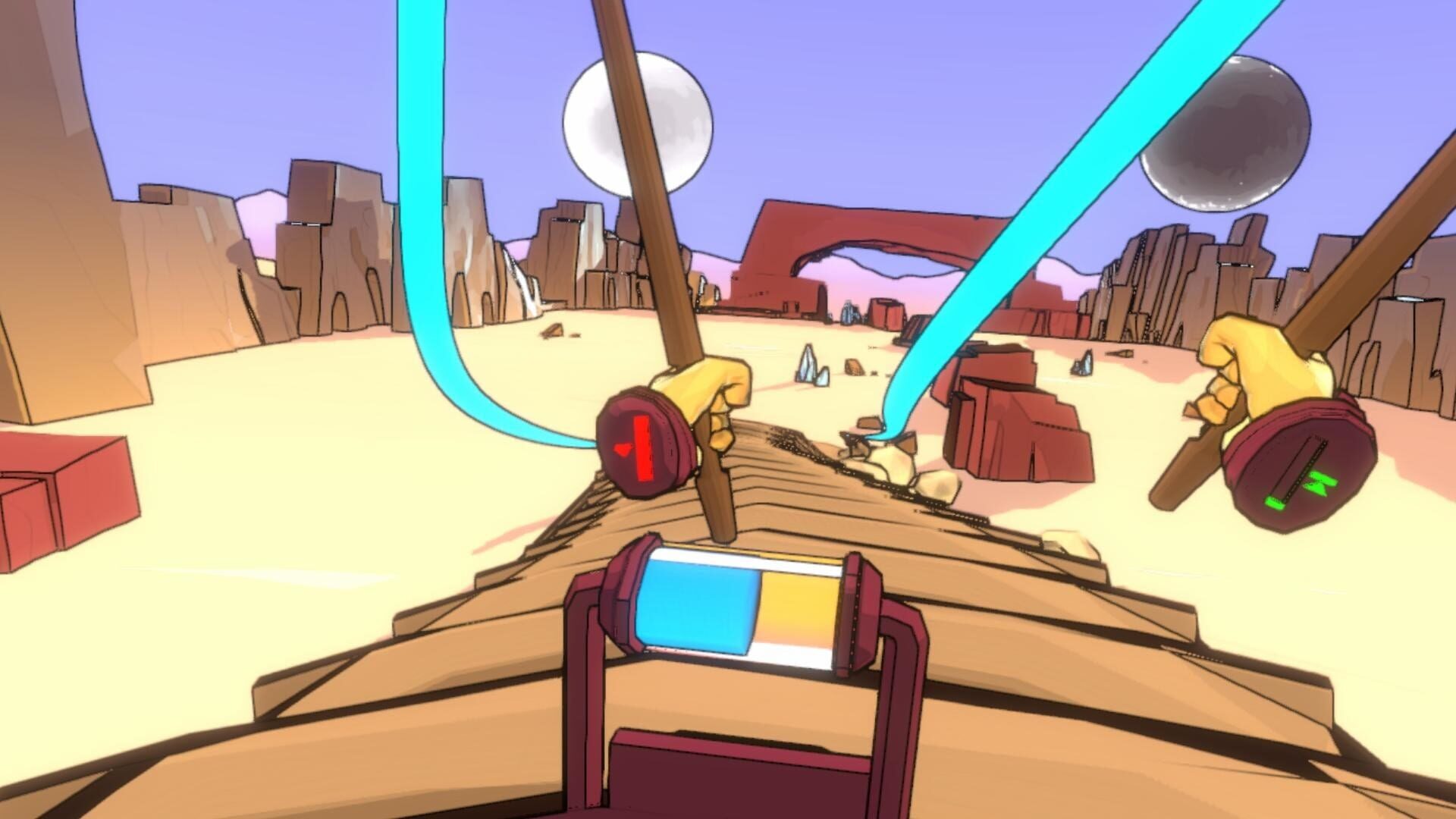 Giant Worm Rider - Screenshot