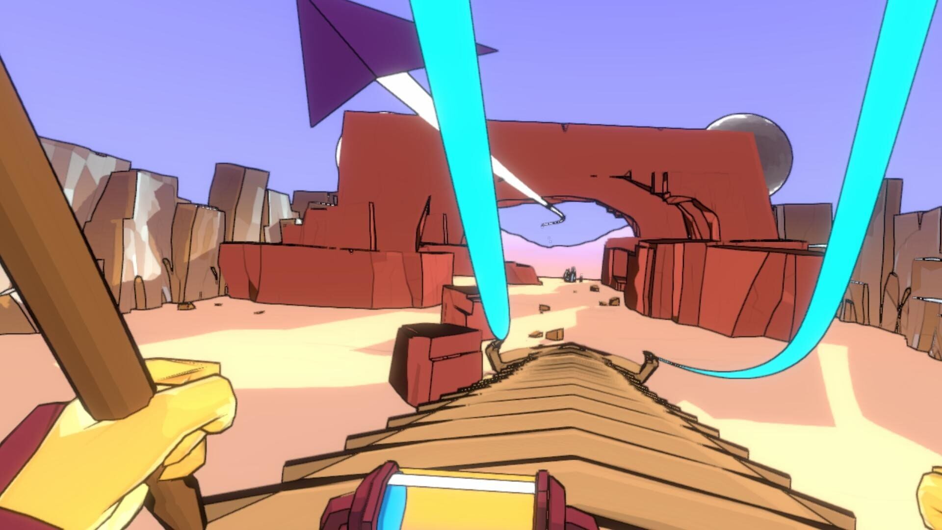 Giant Worm Rider - Screenshot