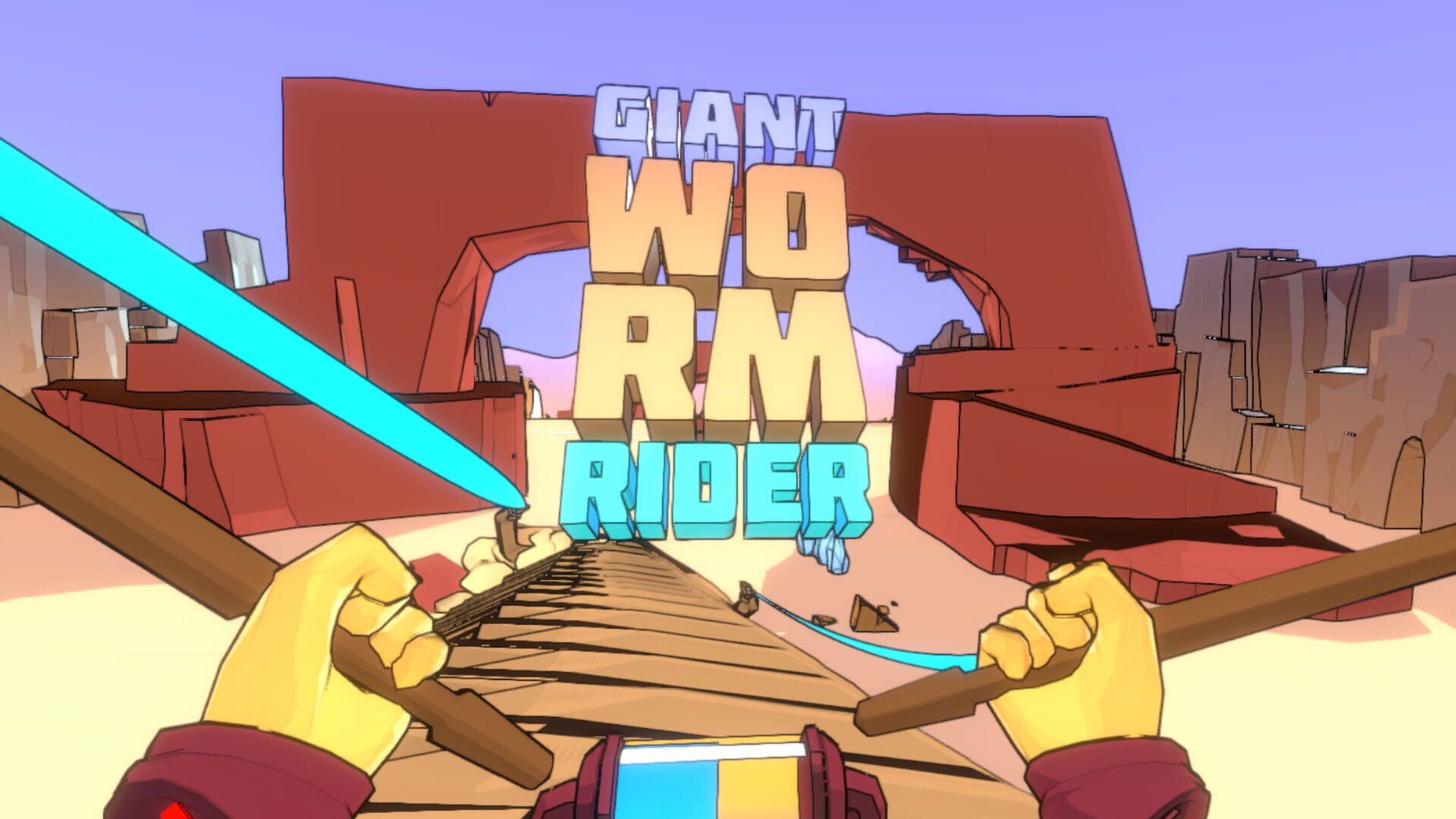 Giant Worm Rider - Screenshot