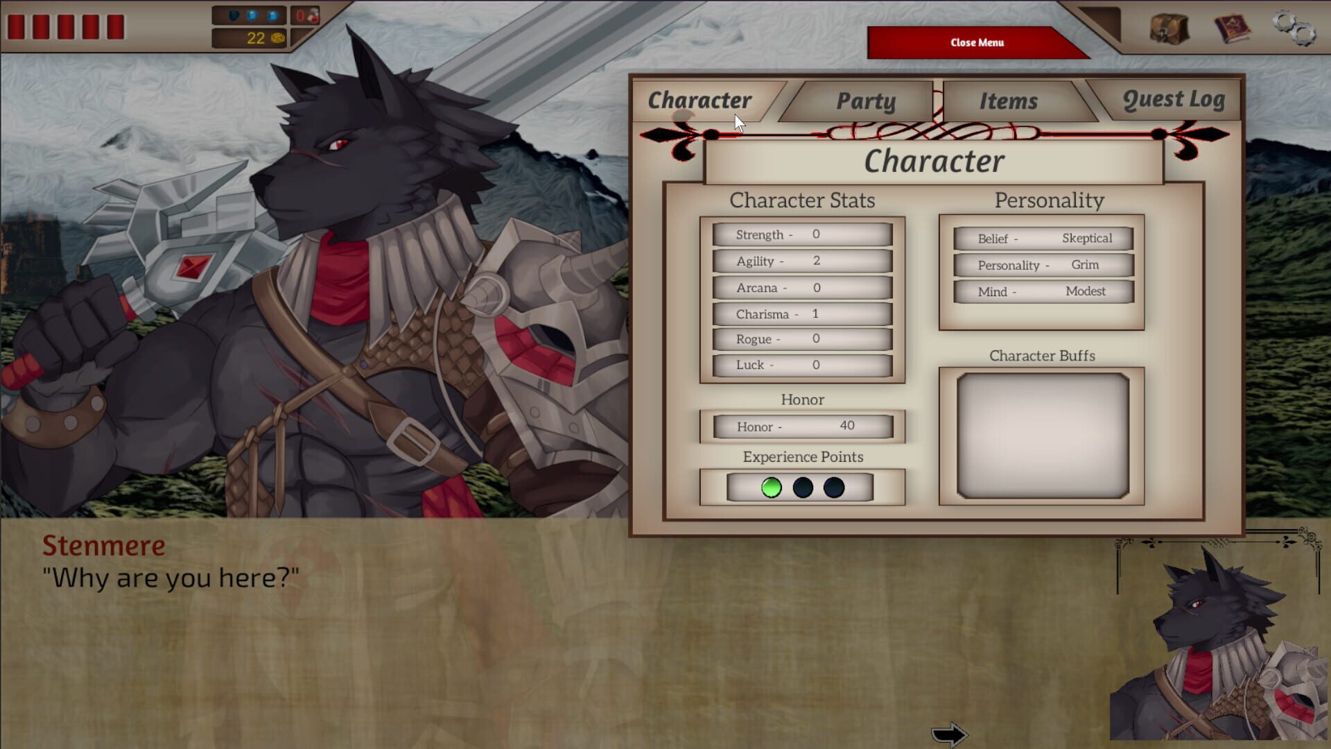 Game screenshot