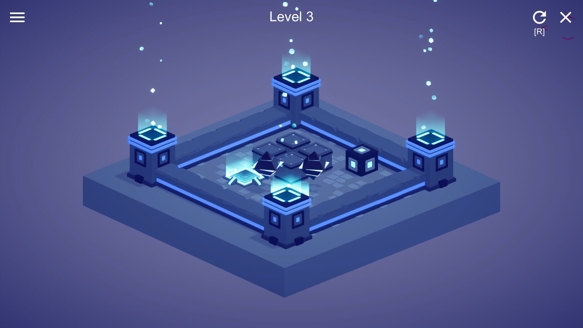 Cyber Sokoban - Screenshot
